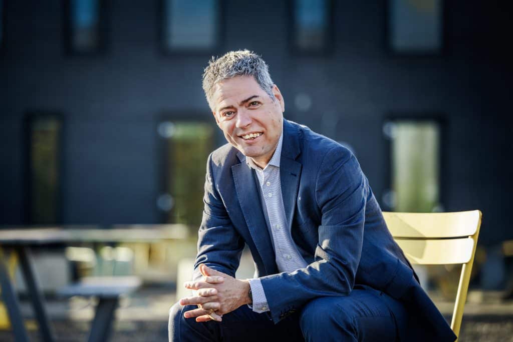 Marvin Hanekamp, managing director bij Berenschot en spreker tijdens het Fizi Jaarevent 2026