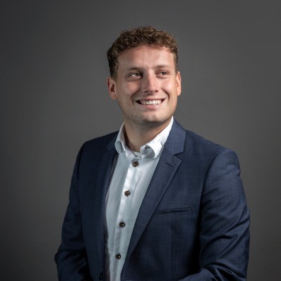 Sjoerd Simons (Business Consultant AAG) en spreker tijdens het Fizi Jaarevent 2026