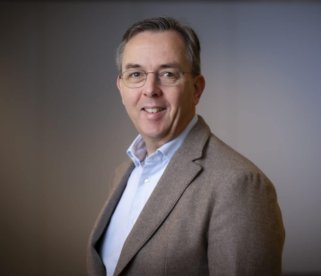 Michel de Visser, spreker tijdens het Fizi Jaarevent