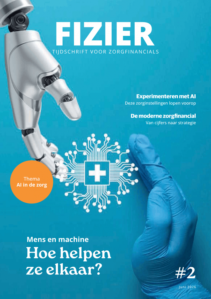 Cover Fizier juni 2026, het tijdschrift voor zorgfinancials